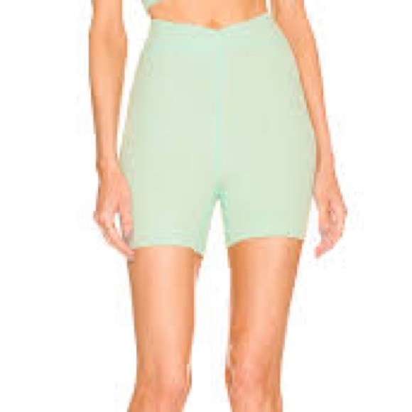 NWT free people free throw shorts size small women’s mint green - Picture 8 of 9